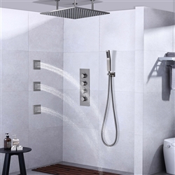 Kohler Brushed Nickel Shower Fixtures